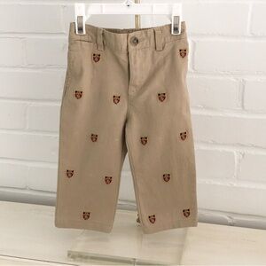 ralph lauren baby toddler boys size 9 months tan khaki classic pants